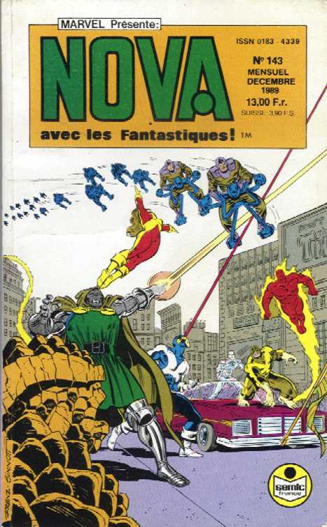 Scan de la Couverture Nova n 143